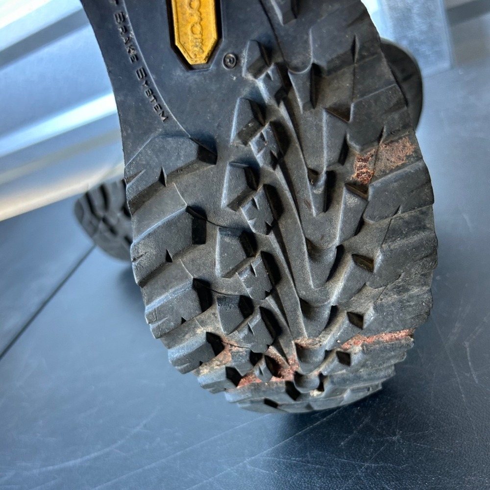 La Sportiva Gore-Tex Hiking Boots Mens‎ Size 8.5 Tan Black Made in Italy - Picture 12 of 13